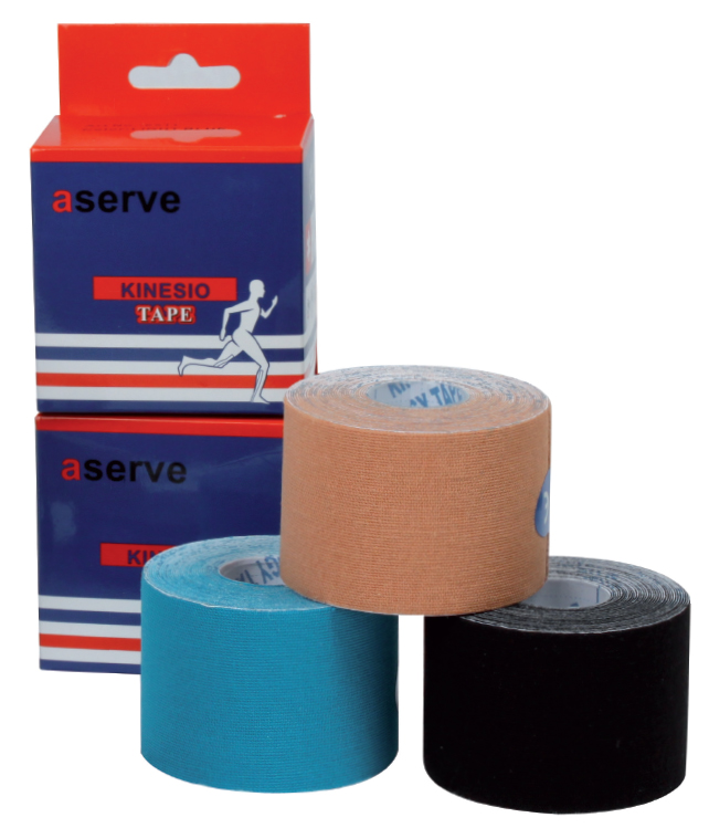 Aserve Kinesiologi Tape - Hudfarvet 5cm x 5m til Lindring!