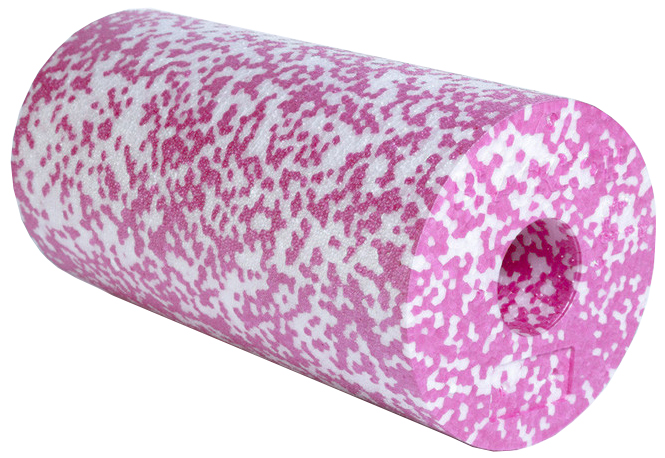 Blød Pink Hvid Foam Roller fra Blackroll - 30 cm