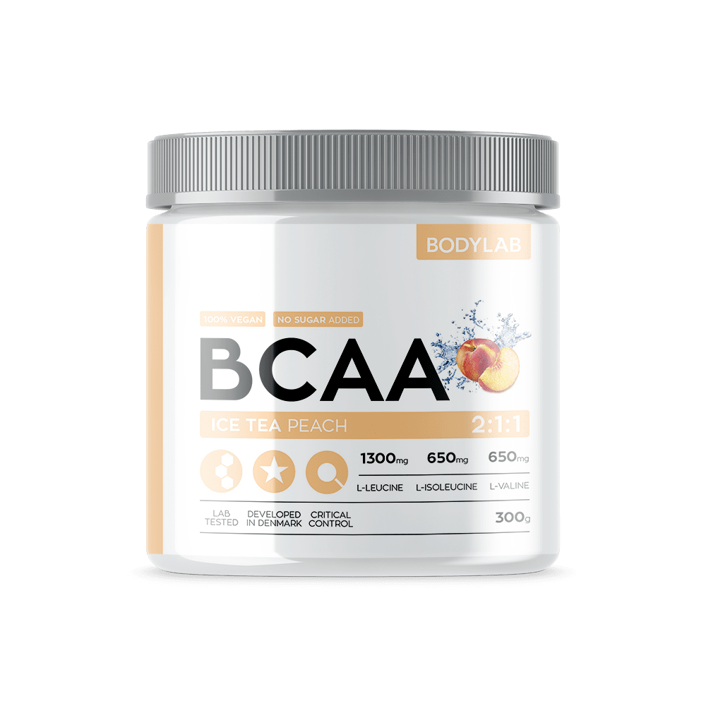 Bodylab BCAA Instant Is Te Fersken 300g - Tilbud!