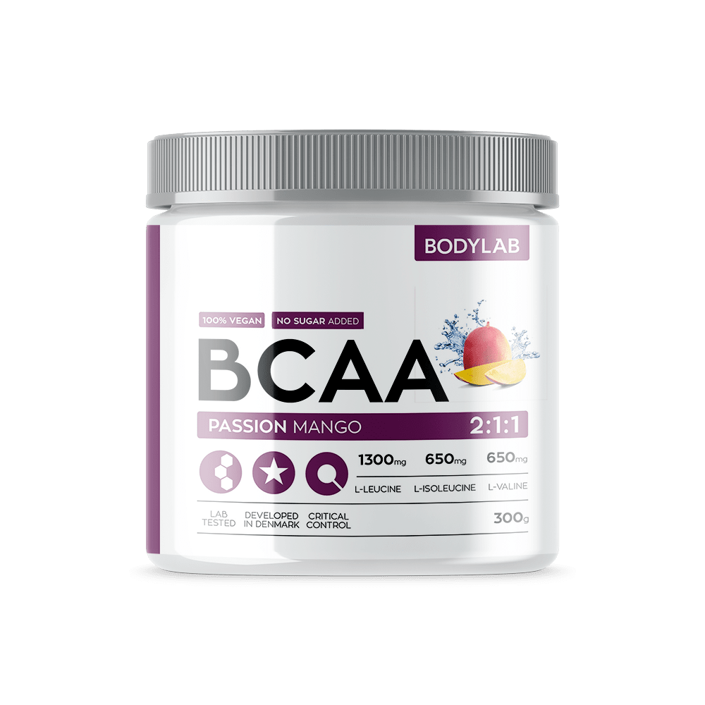 Bodylab BCAA Instant Passion Mango 300g - Fantastisk Tilbud!