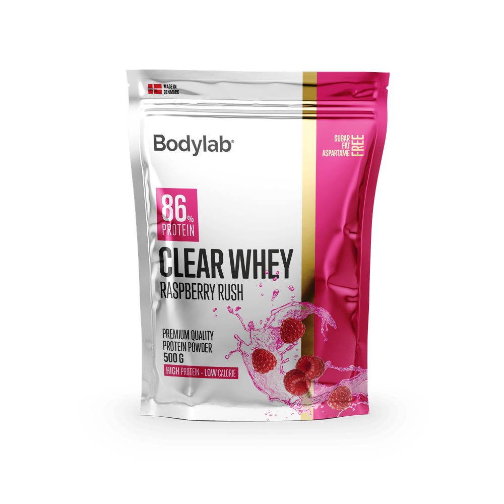 Bodylab Clear Whey Raspberry Rush Proteinpulver 500g