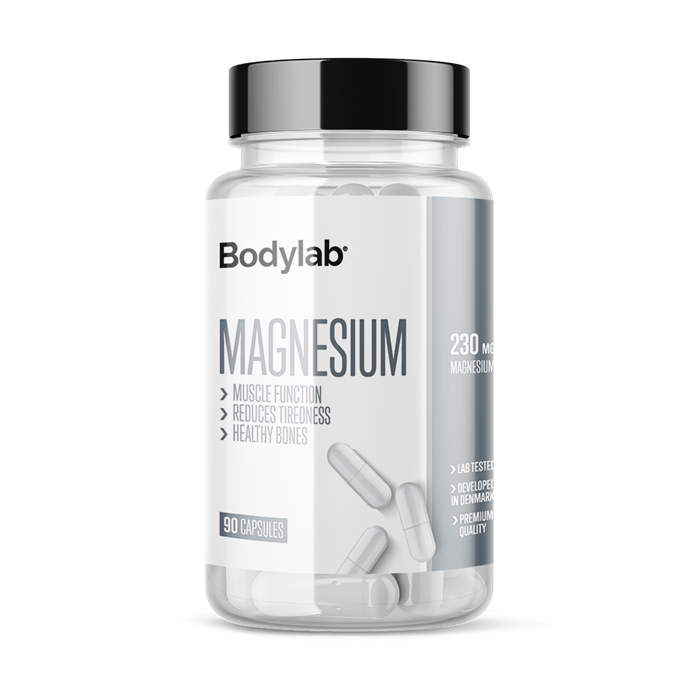 Bodylab Magnesium 90 kapsler - Kosttilskud på tilbud