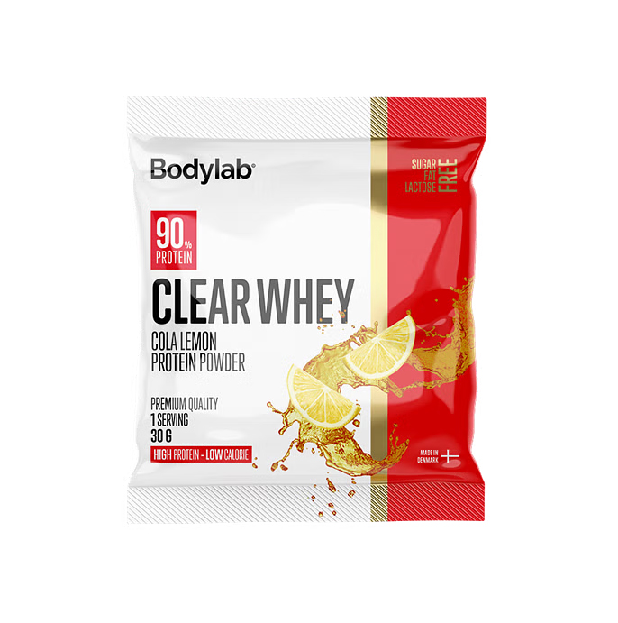 Bodylab Clear Whey Proteinpulver - Hindbær Rush 30g