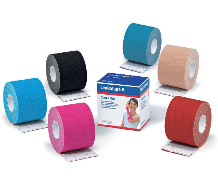 BSN Kinesiologi Tape 5cm x 5m - Blå Tilbud!
