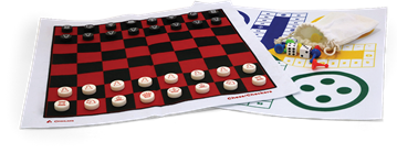 Coghlans 3 i 1 Brætspil – Klassiske Spil til Rejser