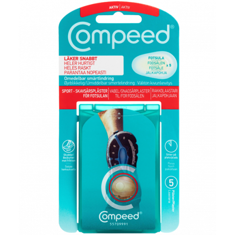 Compeed Sport Vabelplaster til Fodbeskyttelse - Tilbud!