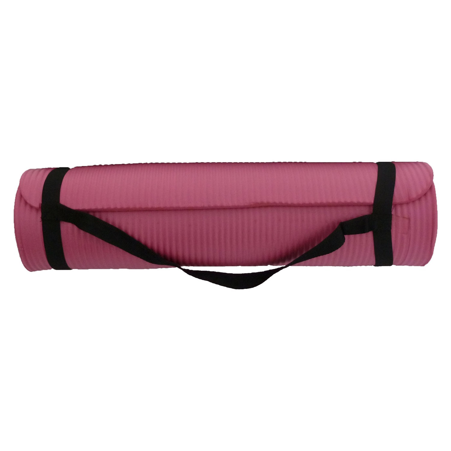 Ergofit Yogamåtte 170x60 cm - Skridsikker i Pink til Yoga
