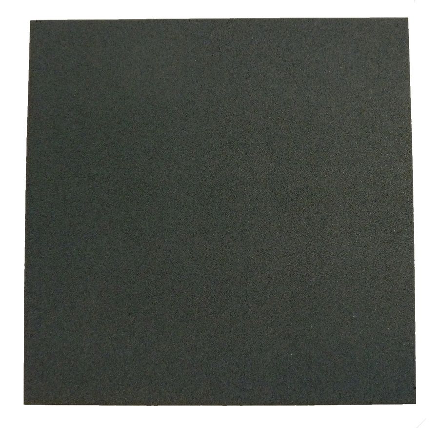 Ergofloor Ergotile Quad Gummifliser til Fitness - Grå 100x100 cm