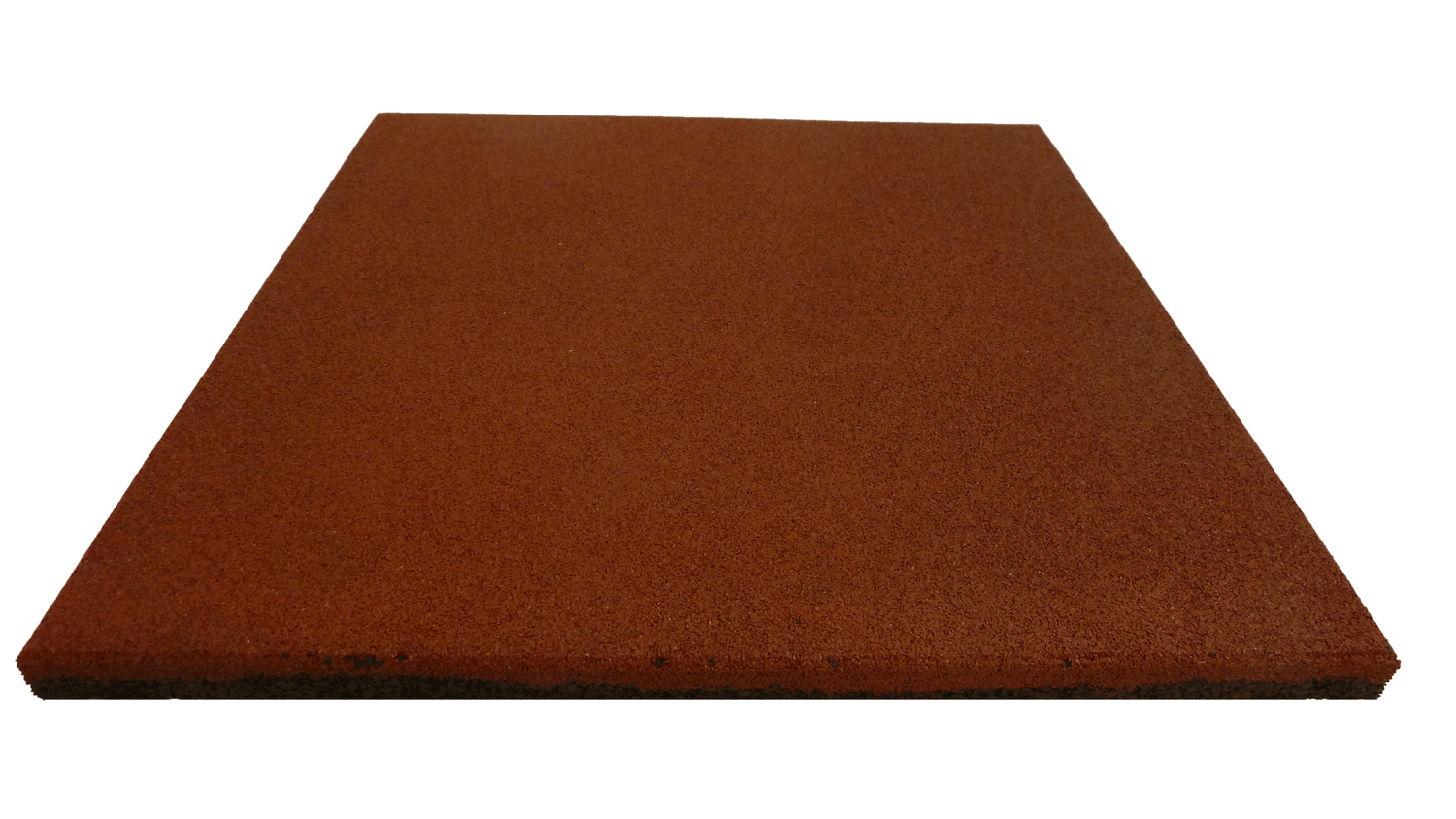 Ergofloor Ergotile Quad Gummifliser 1000x1000 mm Rød