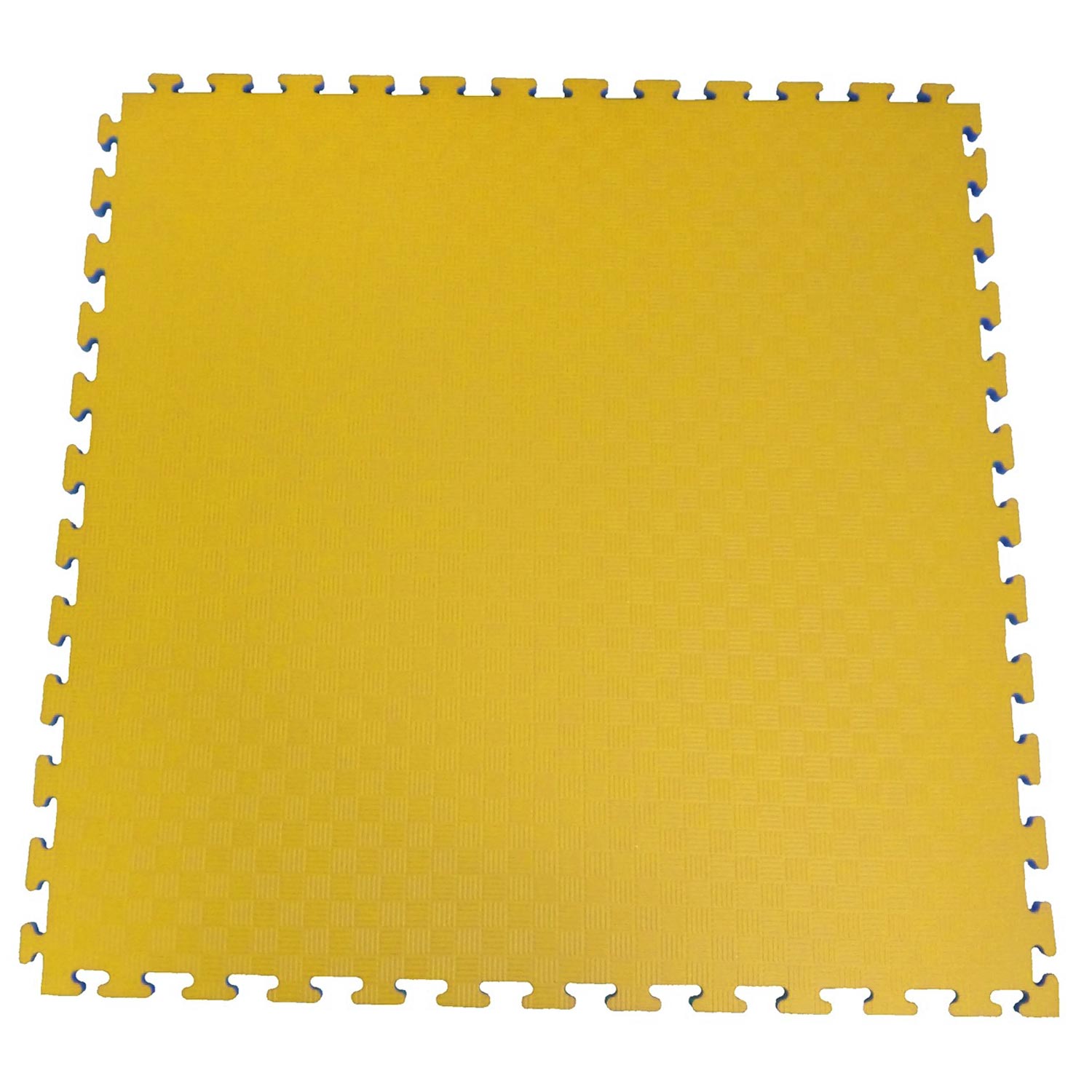 Ergofloor Eva Sikkerhedsmåtte 1000x1000 - Gul og Grå