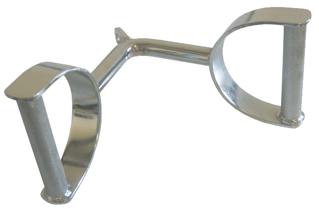 Finnlo Dobbelt Trækhåndtag til Homegym - Udsalg!