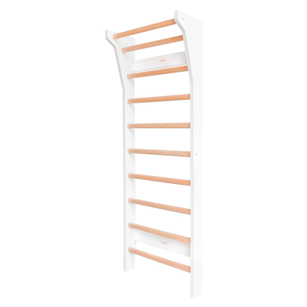 Fitwood Taimi Mini Wallbar i Hvid - Kvalitets Birk Trin