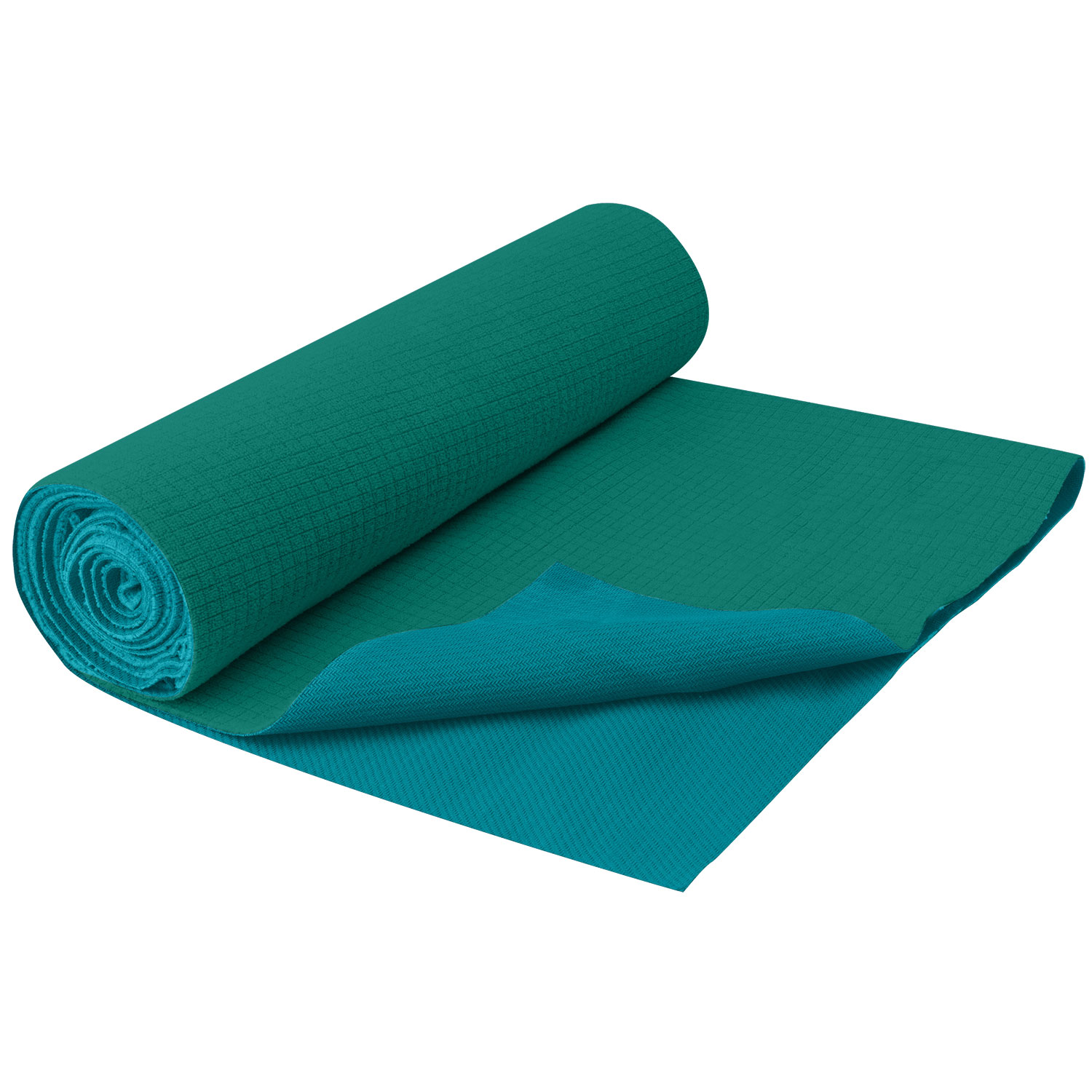 Gaiam Skridsikkert Yoga Håndklæde i Turkis