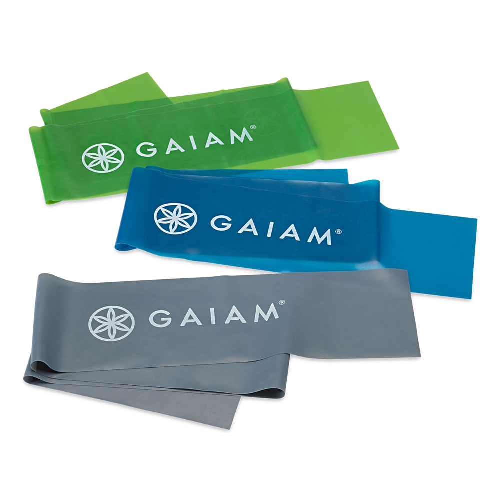 Gaiam Træningselastik Kit - Forbedr Din Fleksibilitet!