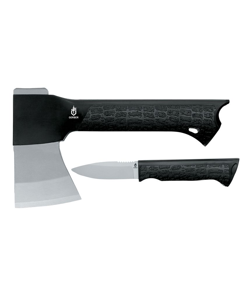 Gerber Gator Combo - Økse og Kniv Sæt til Lejrbålet