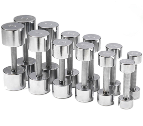 Gymleco Krom Håndvægte Sæt - Professionel Træningskvalitet