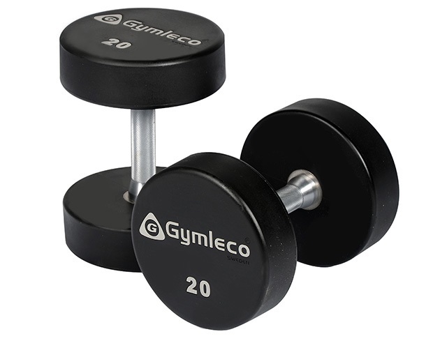 Gymleco 836 Runde Gummi Håndvægte - Perfekt til Træning