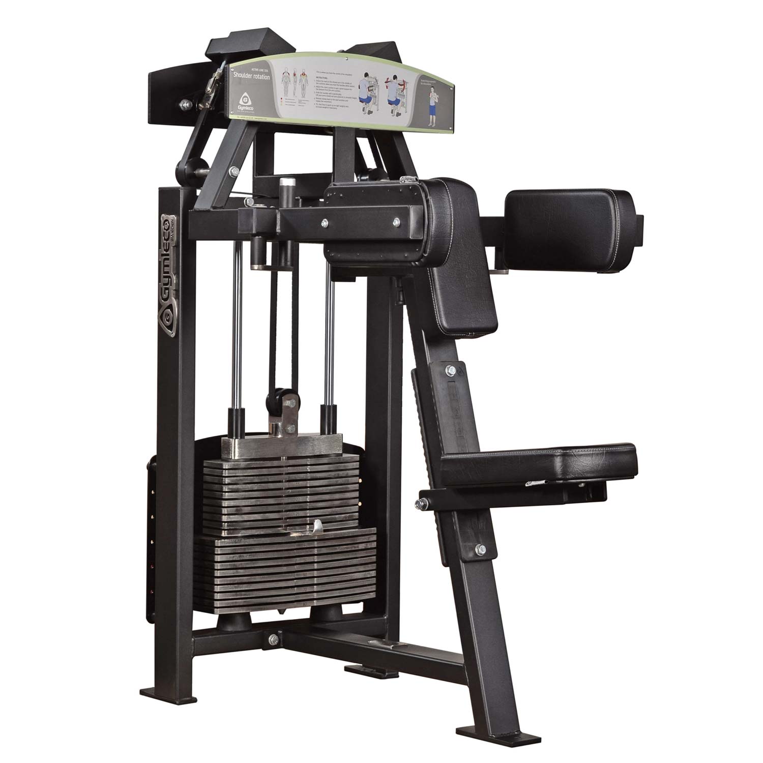 Gymleco 300-serie Skulderrotation 100kg - Professionel Maskine