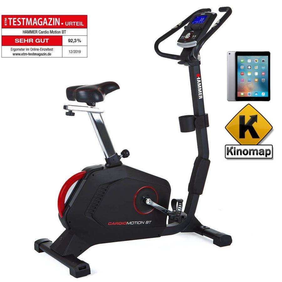 Hammer Cardio Motion BT – Effektiv motionscykel med app-funktioner