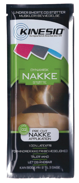 Kinesio Precut Tape til Nakke – Effektiv Smertelindring!