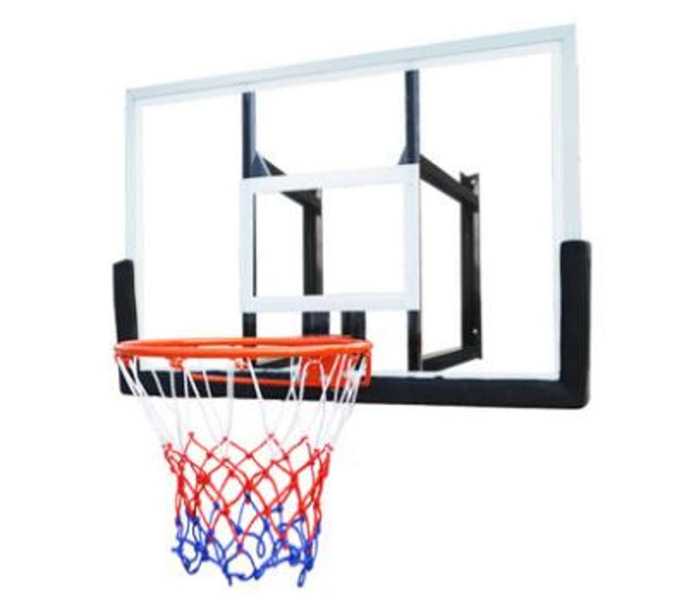 Odin Basketkurv 45 Cm med Holdbar Bagplade - Perfekt til Spil!