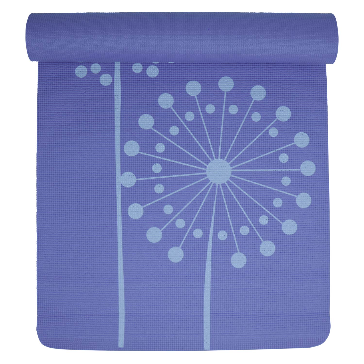 Odin Bohemian Yogamåtte 6 cm - Lilla Mønster til Yoga