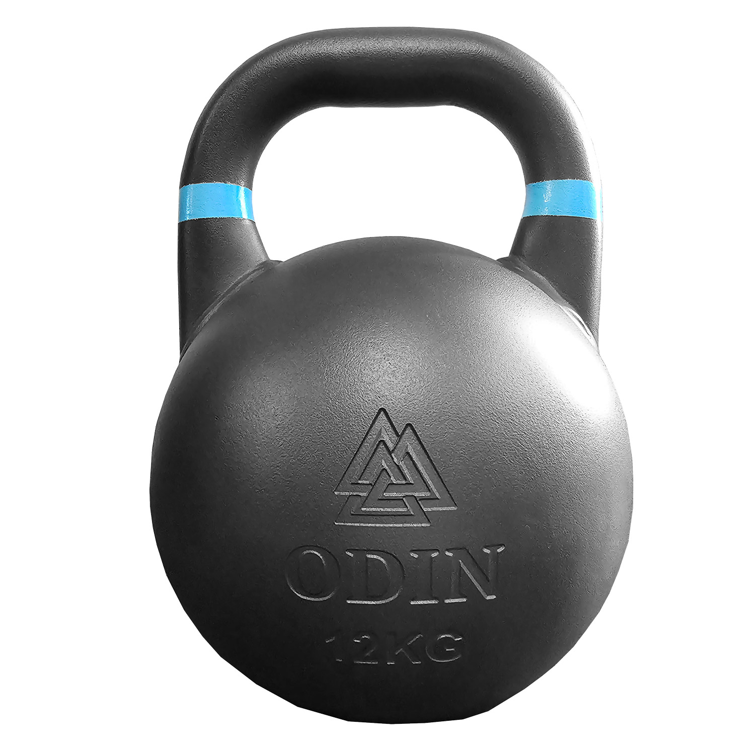 Odin Competition Kettlebell 12kg - Mat Sort Kvalitet