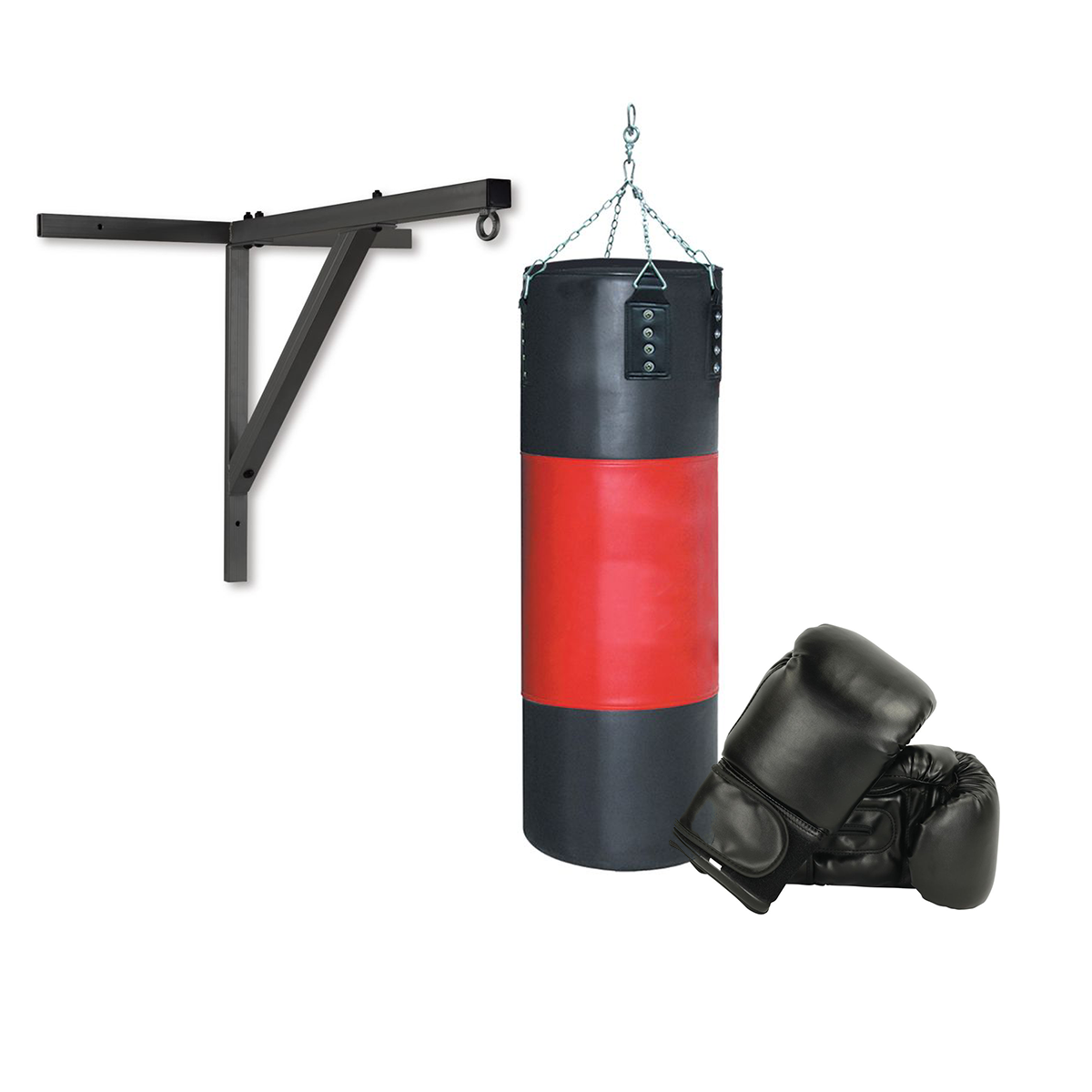 Odin Fit Boxing Sandsæk med Ophæng og Boksehandsker