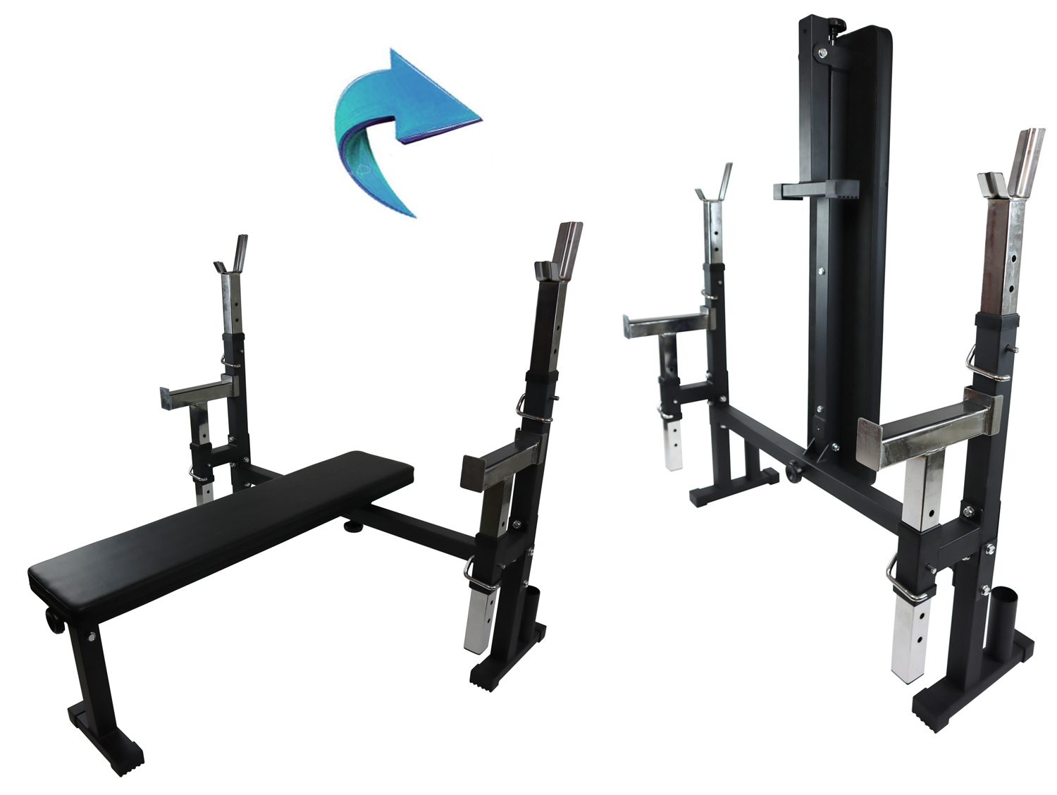 Odin Foldbar Bænkpres til Effektiv HomeGym Træning