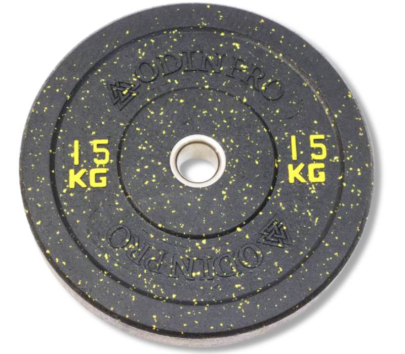 Odin 15kg Bumper Plate - Holdbar Vægtskive til Træning