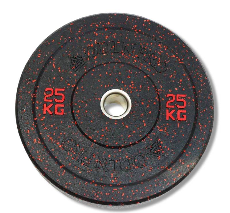 Odin 25kg Højtydende Bumper Plate - Robust Vægtskive