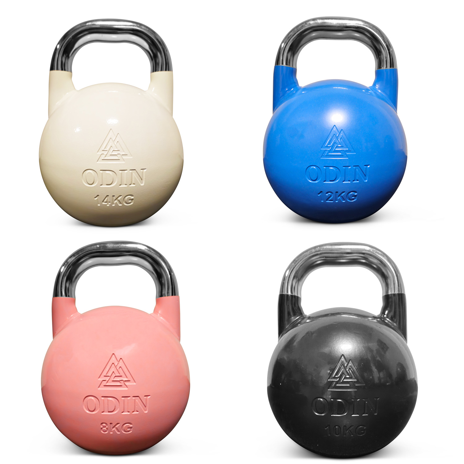 Odin Kettlebell Pakketilbud - Effektiv Træning 8-14kg