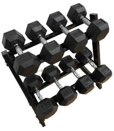 Odin 130kg Hex Håndvægte - Fantastisk Pakketilbud!