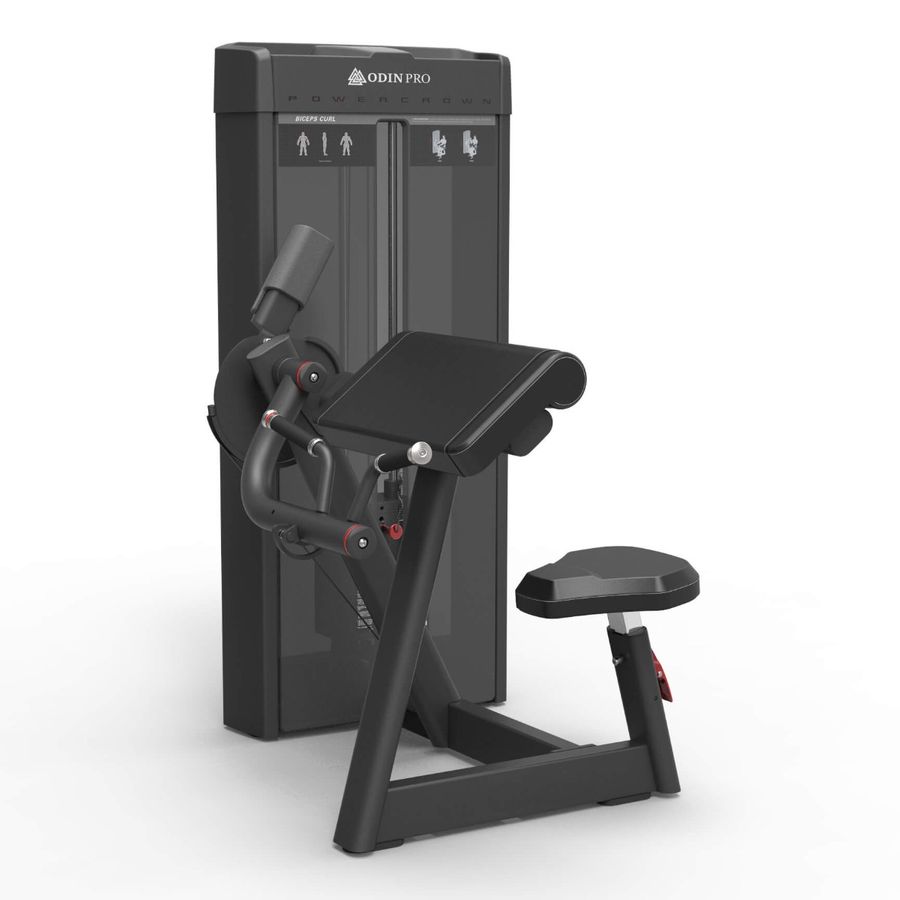 Odin Pro Biceps Curl Maskine - Professionel Træning