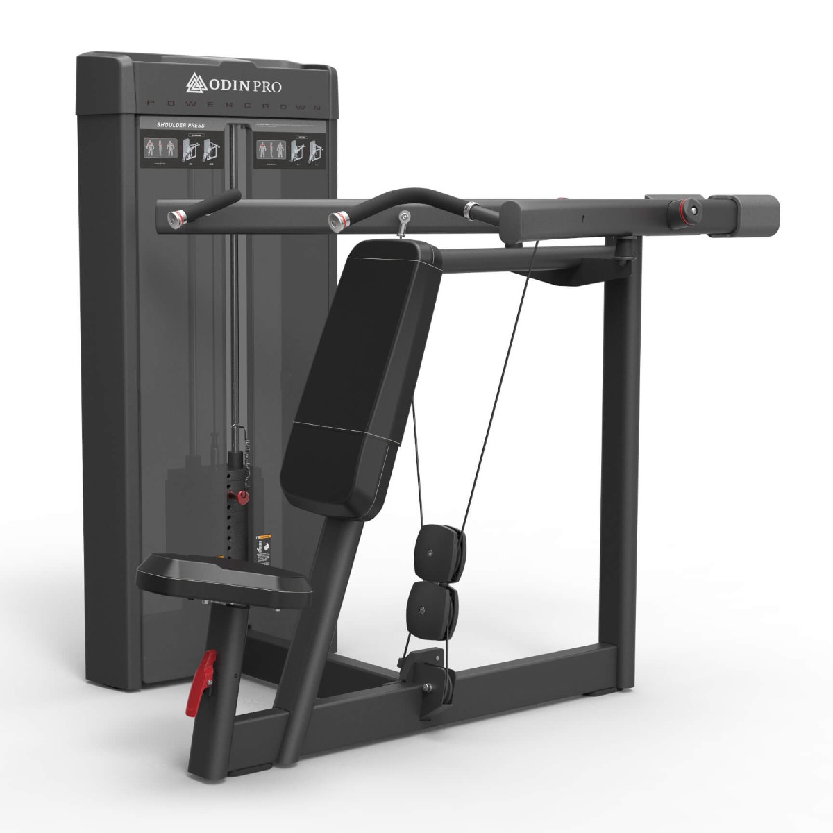 Odin Pro Skulderpres 54kg - Professionel Maskine til Fitness