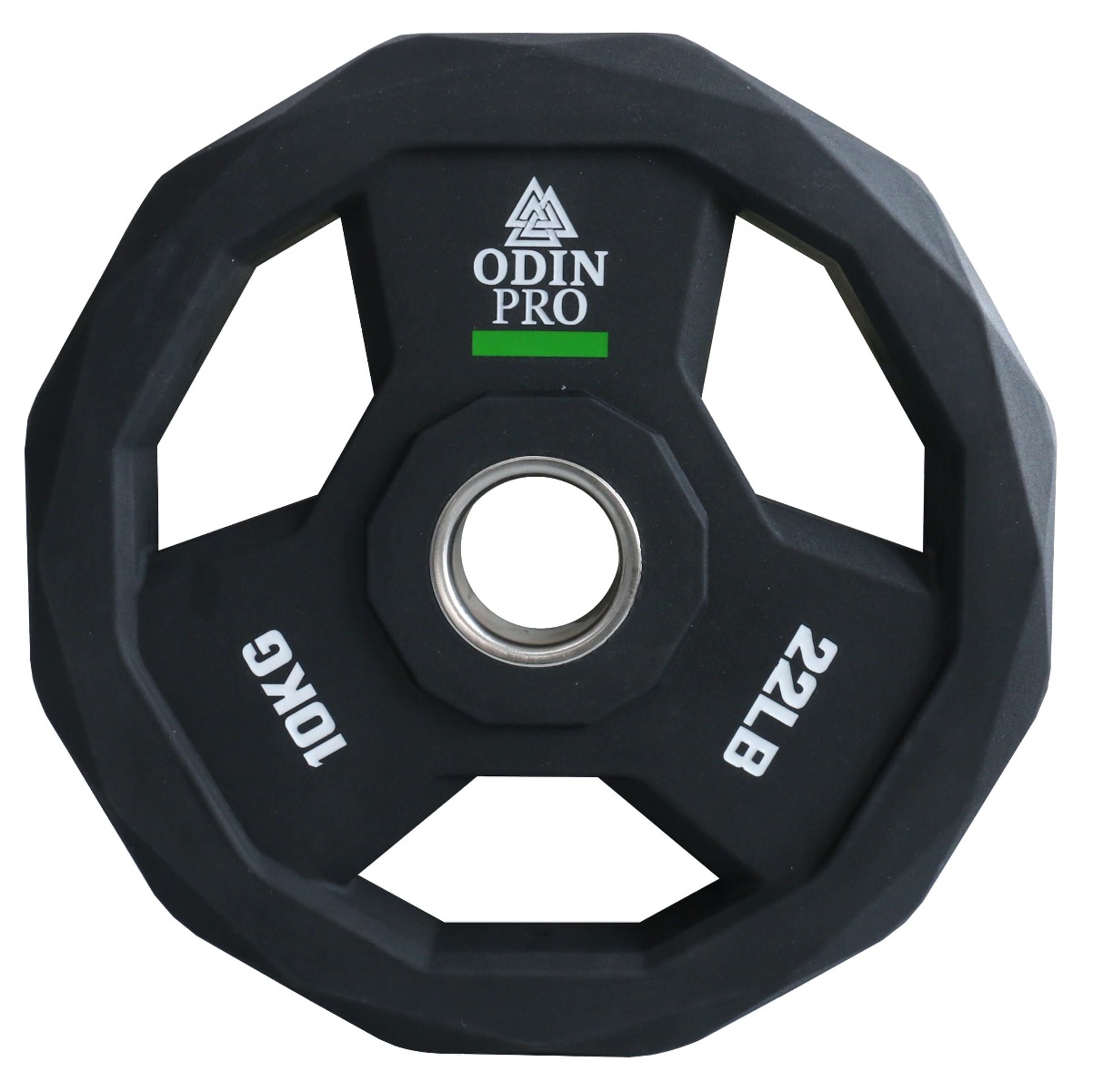 Odin Pro TPU OL Vægtskive 10kg - Stærk og Holdbar!