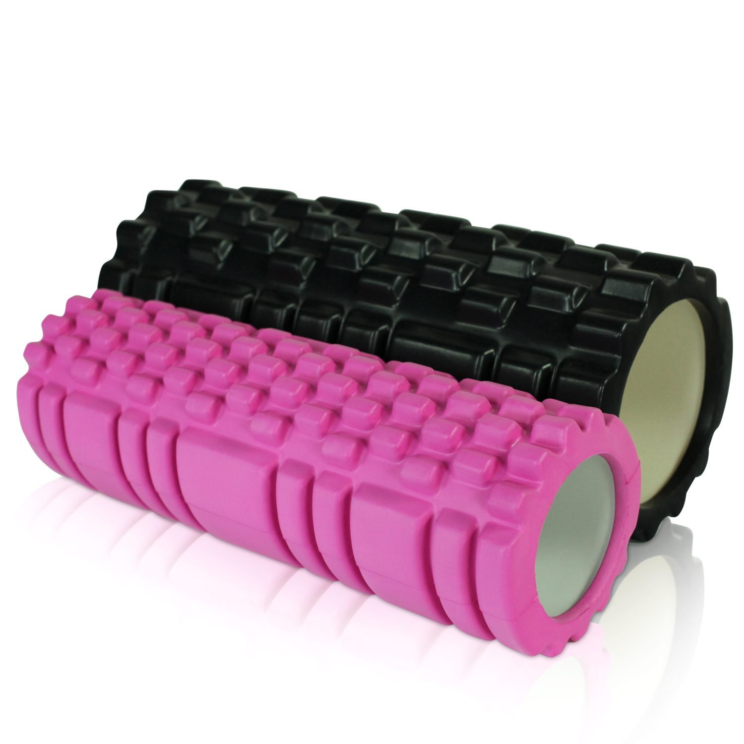 Odin 2-i-1 Trigger Roller Foam Roller - Sort/Pink Tilbud!