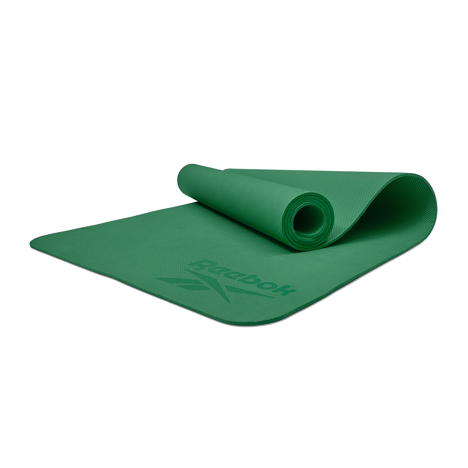 Reebok Yogamåtte 4mm - Mørkegrøn Udsalg!