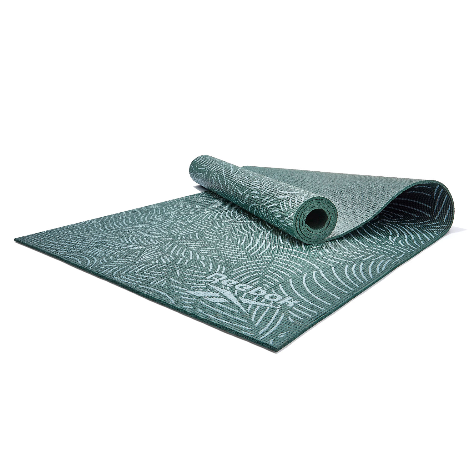 Reebok Yogamåtte 4mm - Night Forest Tilbud!