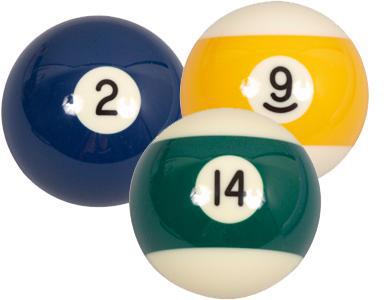 Søren Søgaard Billard Pool Bold 57 mm Nr. 3 - Fantastisk Tilbud!