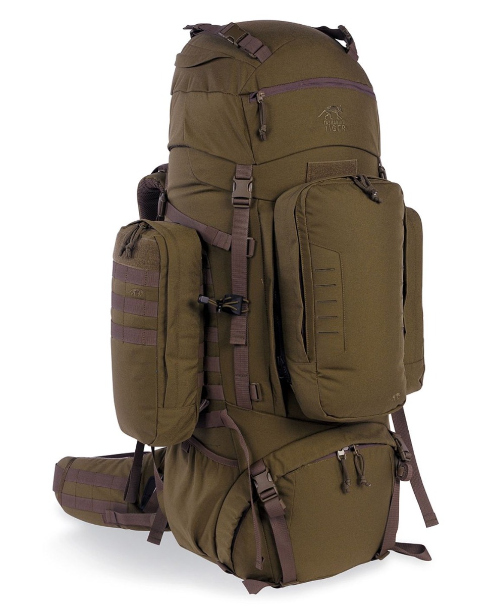 Tasmanian Tiger MKII 75L Vandrerygsæk - Oliven Grønt Eventyr