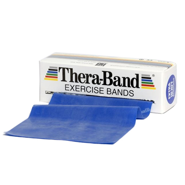 Thera-Band Ekstra Hård Træningselastik Bånd 5m Blå