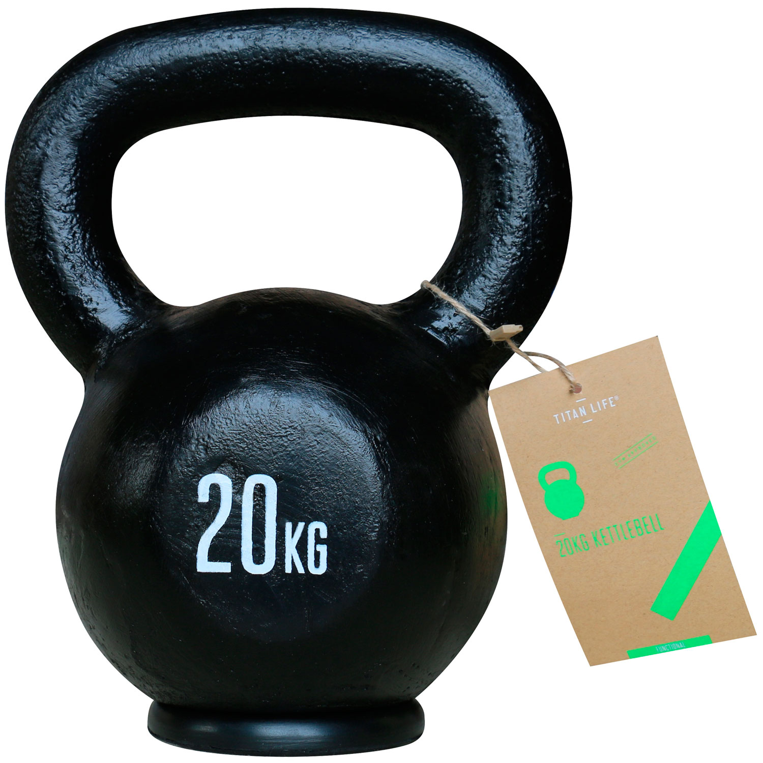 Titan Life 20kg Kettlebell – Træning Uden Undskyldninger