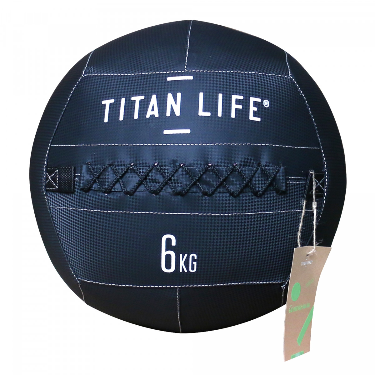 Titan Life Gym 6kg Wall Ball til Crossfit - Stærk og Holdbar