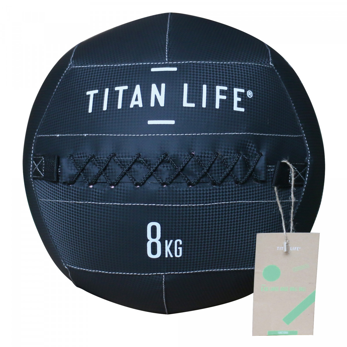 Titan Life Gym 8kg Wall Ball til Crossfit - Stærk og Holdbar