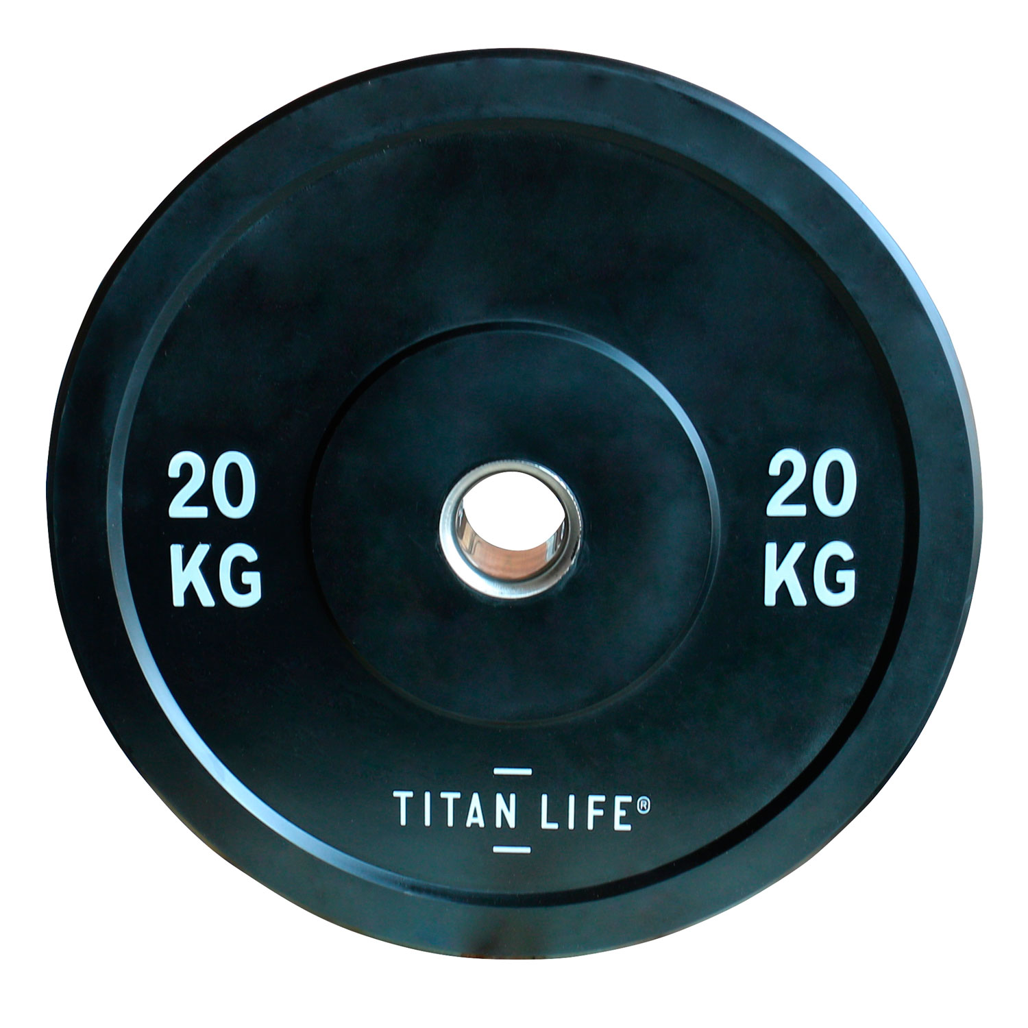 Titan Life 20 Kg Gummivægtskive til Træning