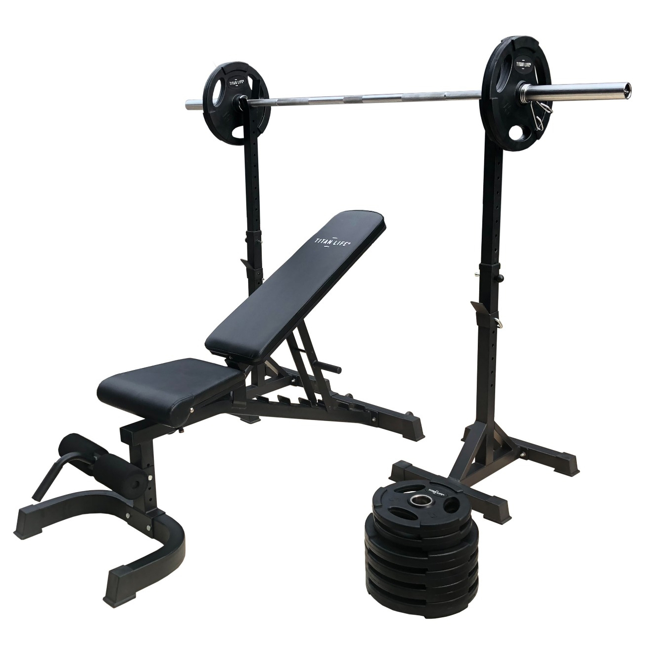 Titan Life Vægtsæt 100 kg til Garage Gym - Fantastisk Tilbud!