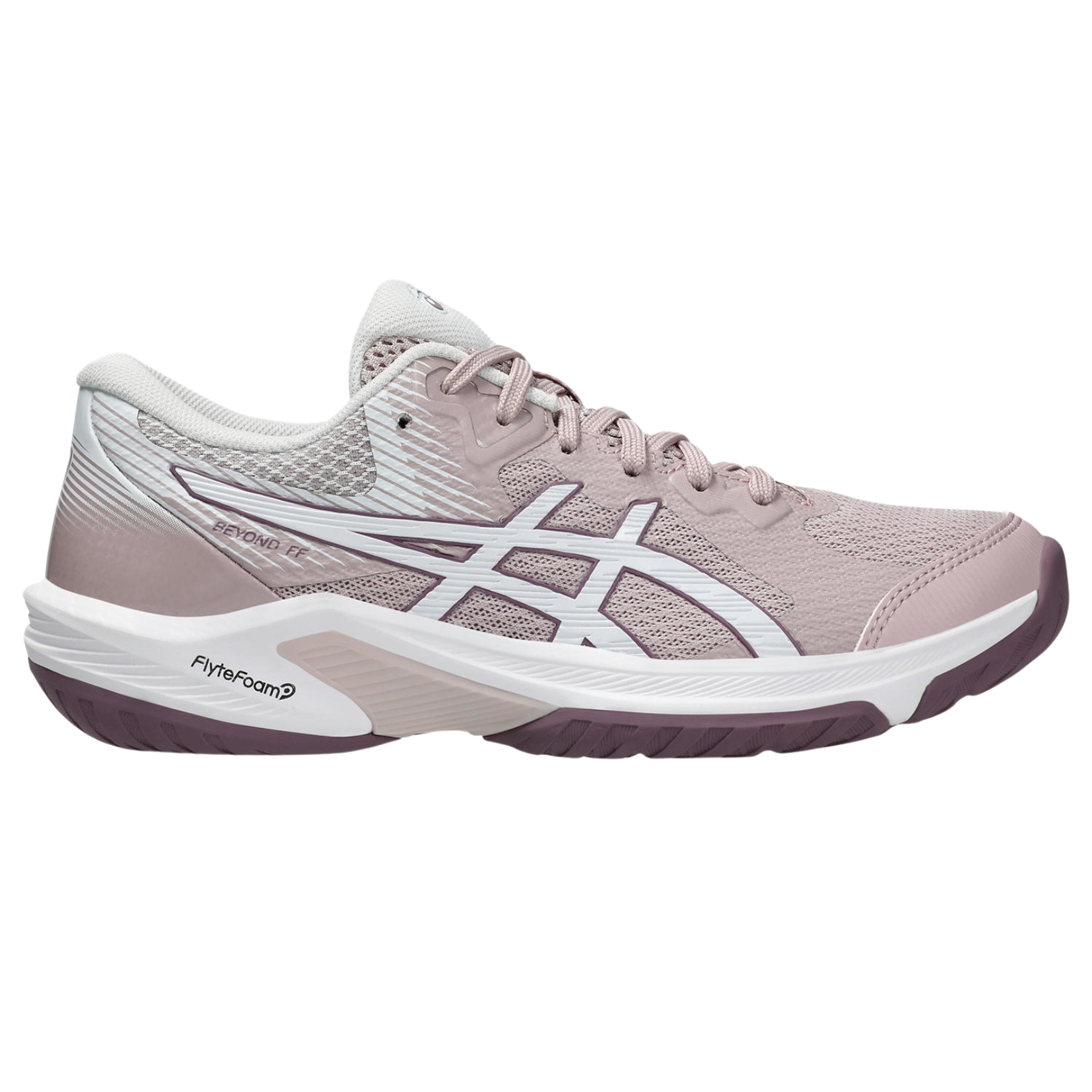 Asics Beyond FF Badmintonsko til Dame - Rose/Hvid