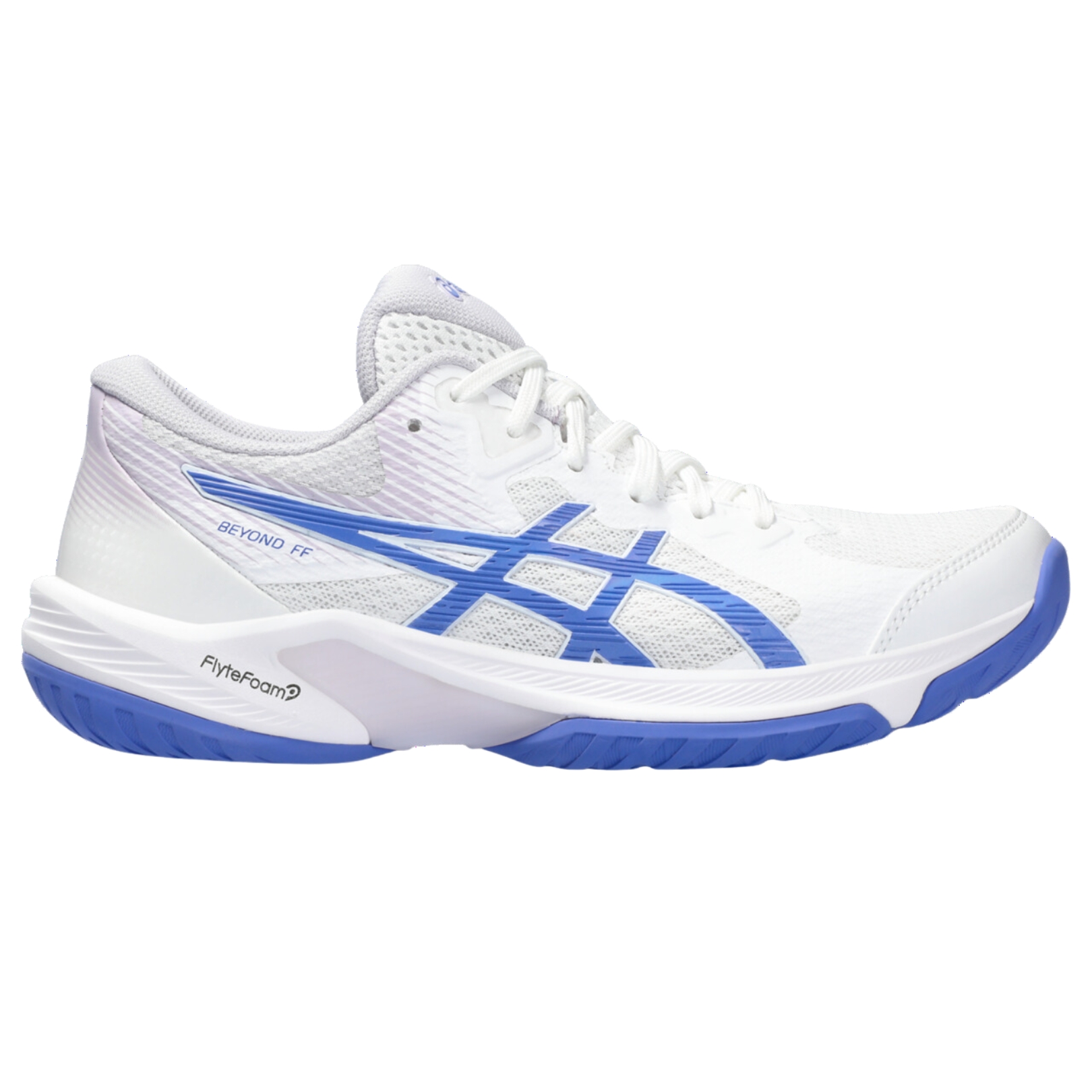 Asics Beyond FF Badmintonsko til Dame i Hvid/Sapphire