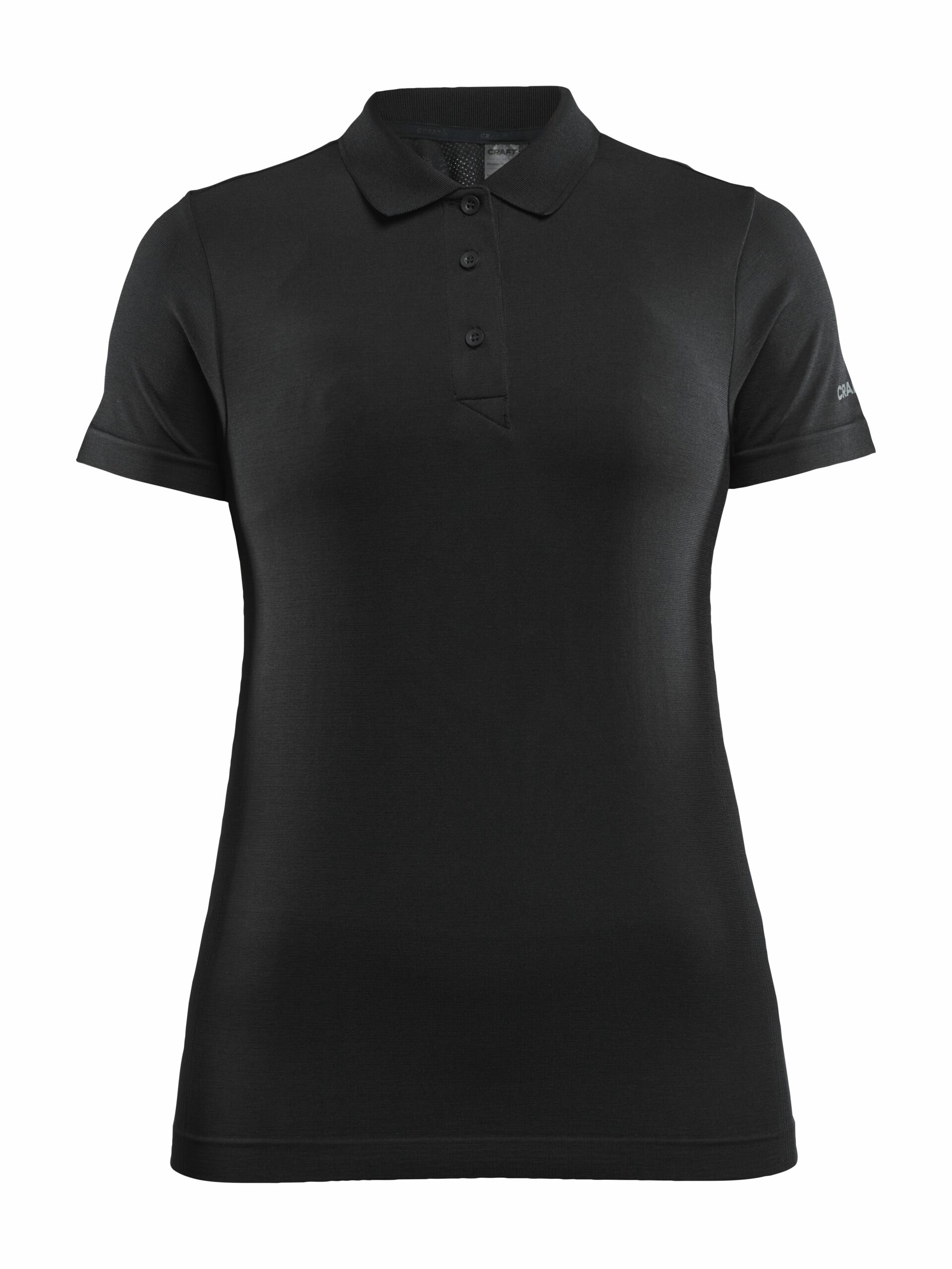 Craft Adv Seamless Polo til Kvinder - Sort Sportspolo